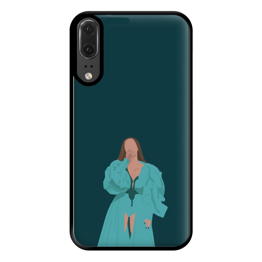 Green Dress - Queen B Phone Case for Huawei P20