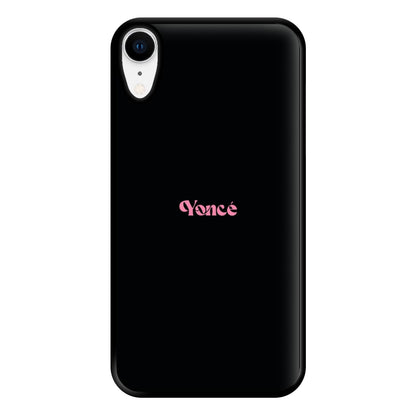 Yonce - Queen B Phone Case for iPhone XR