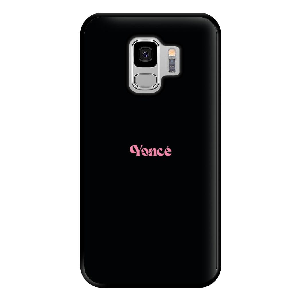 Yonce - Queen B Phone Case for Galaxy S9 Plus