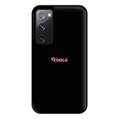 Yonce - Queen B Phone Case for Galaxy S20FE