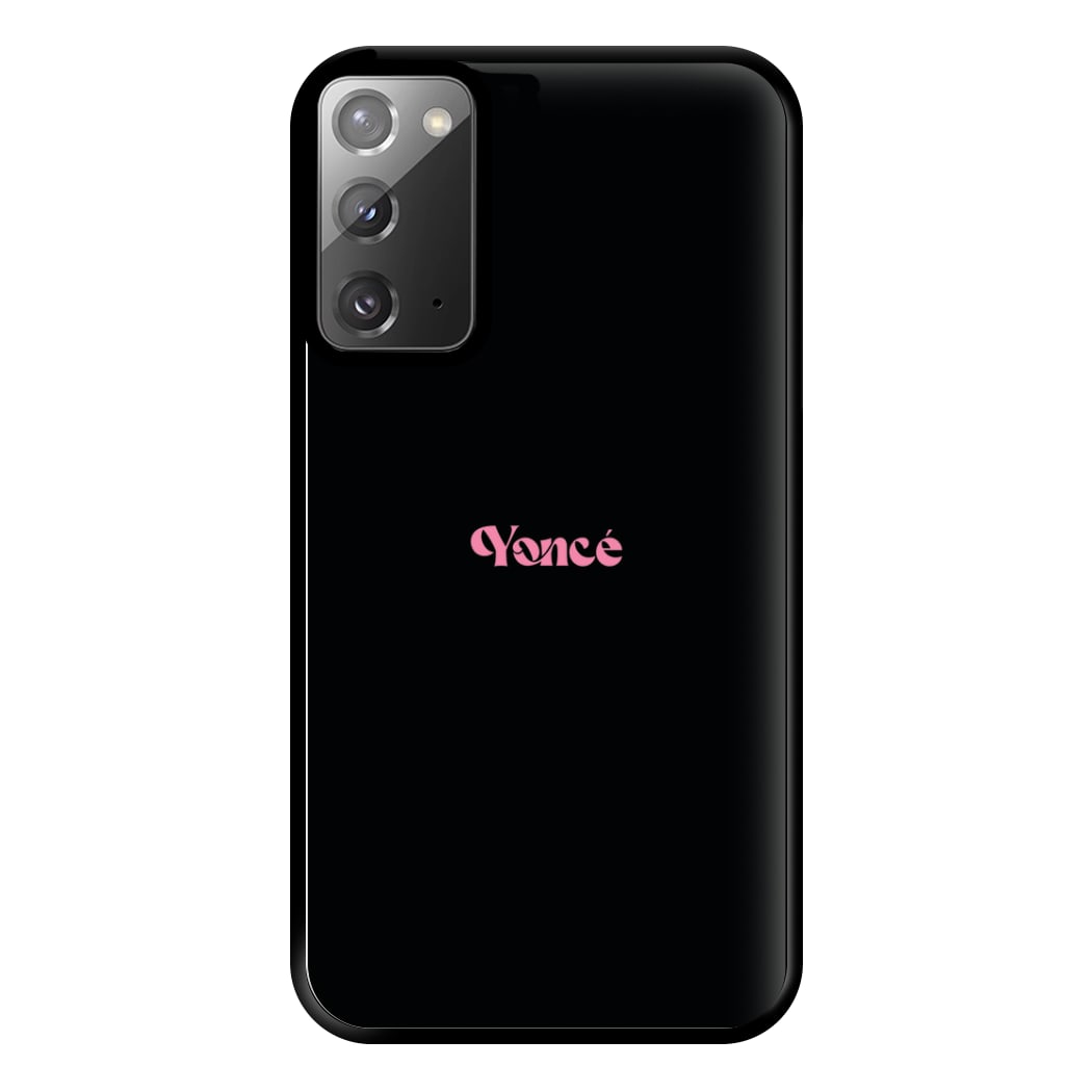 Yonce - Queen B Phone Case for Galaxy Note 20 Ultra