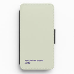 Who Run The World - Queen B Flip / Wallet Phone Case
