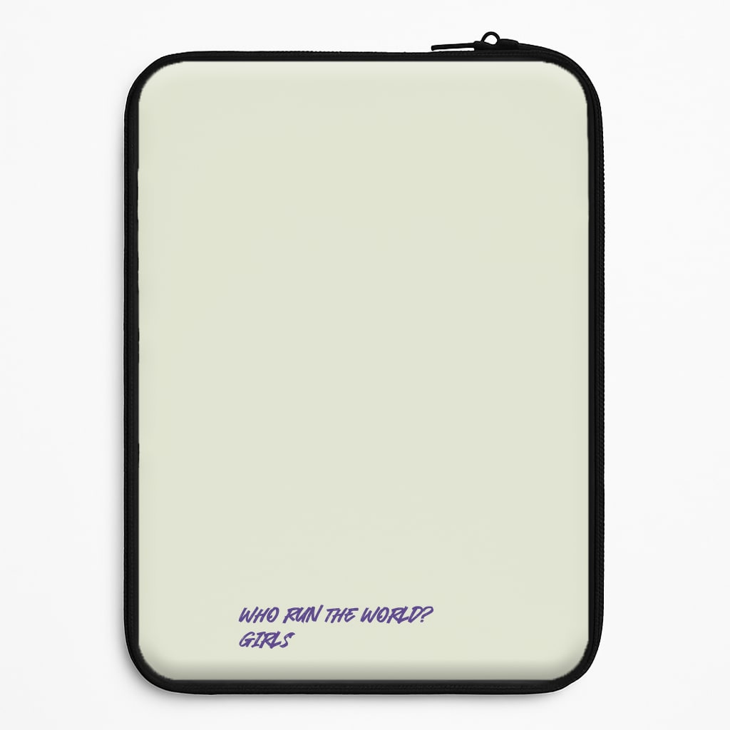 Who Run The World - Queen B Laptop Sleeve