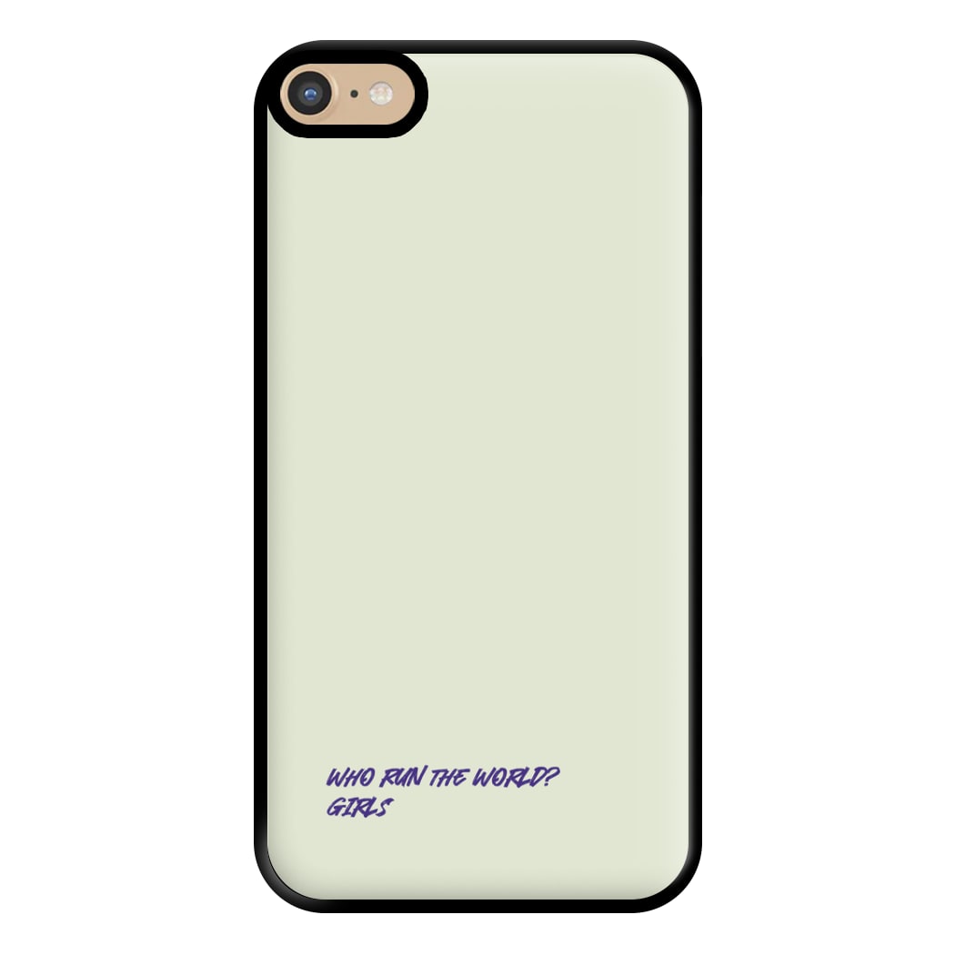 Who Run The World - Queen B Phone Case for iPhone 6 Plus / 7 Plus / 8 Plus