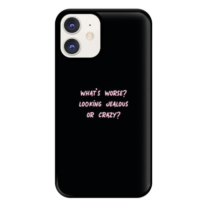 What's Worse? - Queen B Phone Case for iPhone 12 / 12 Pro