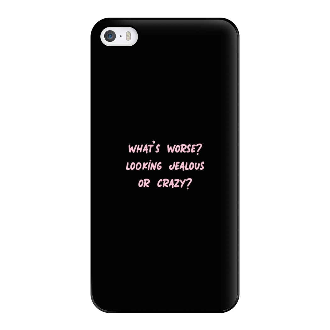 What's Worse? - Queen B Phone Case for iPhone 5 / 5s / SE 2016