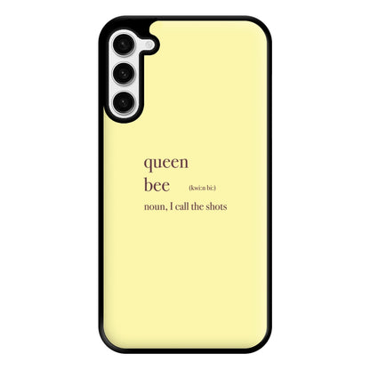 Queen Bee Definition - Queen B Phone Case for Galaxy S23 Plus