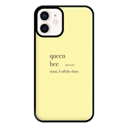 Queen Bee Definition - Queen B Phone Case for iPhone 12 Mini