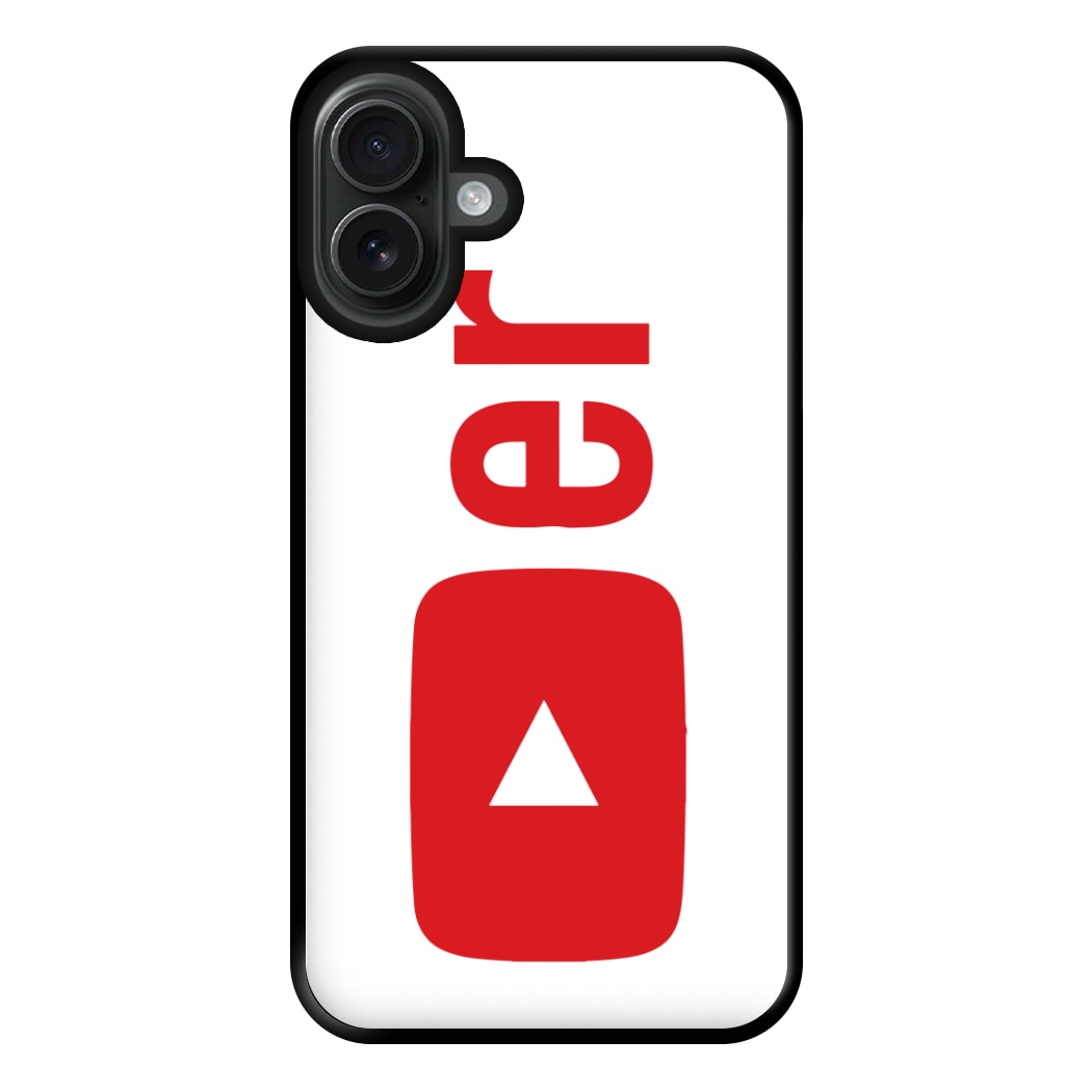 YouTuber Phone Case for iPhone 16 Plus