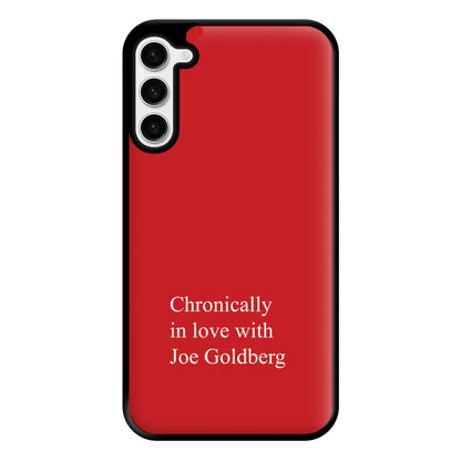 Chronically In Love With Joe Phone Case for Galaxy S23 Plus