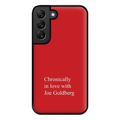 Chronically In Love With Joe Phone Case for Galaxy S22 Plus