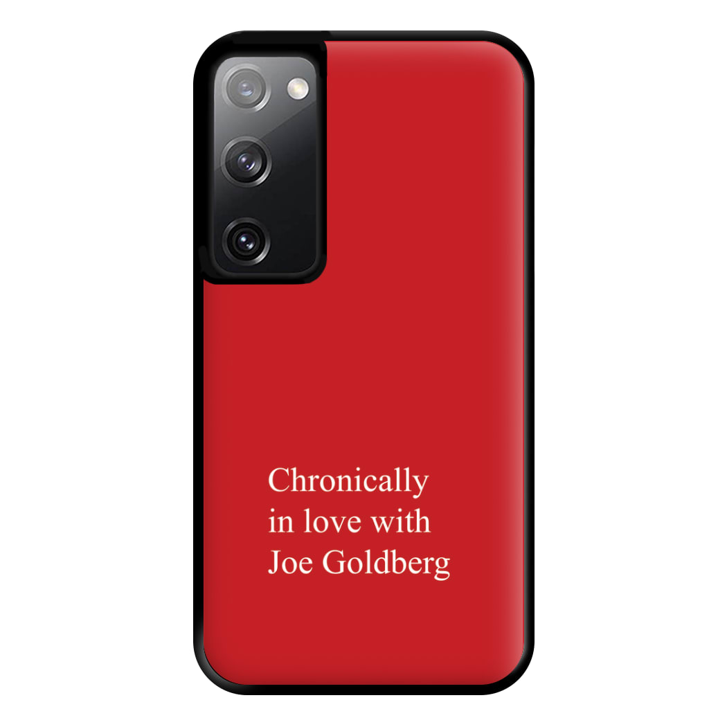 Chronically In Love With Joe Phone Case for Galaxy S20