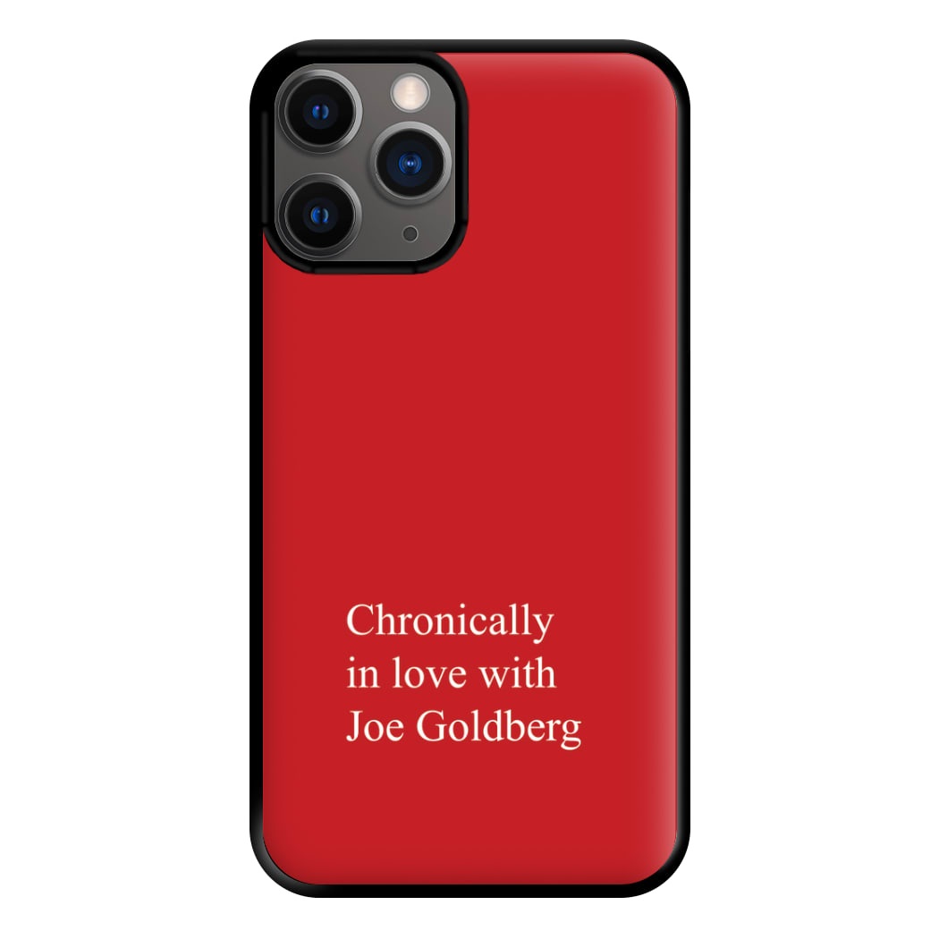 Chronically In Love With Joe Phone Case for iPhone 12 Pro Max