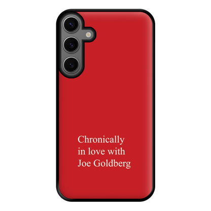 Chronically In Love With Joe Phone Case for Galaxy S23FE
