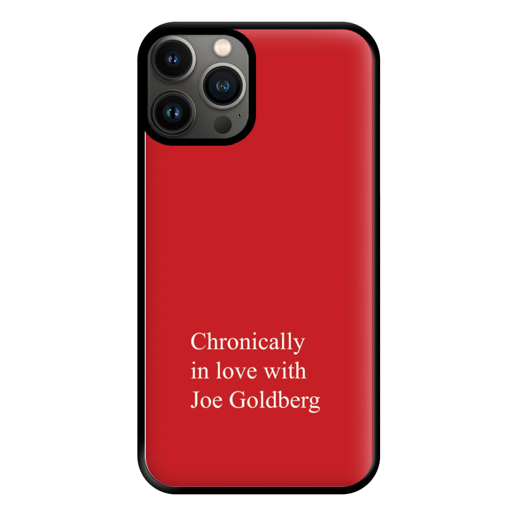 Chronically In Love With Joe Phone Case for iPhone 11 Pro Max
