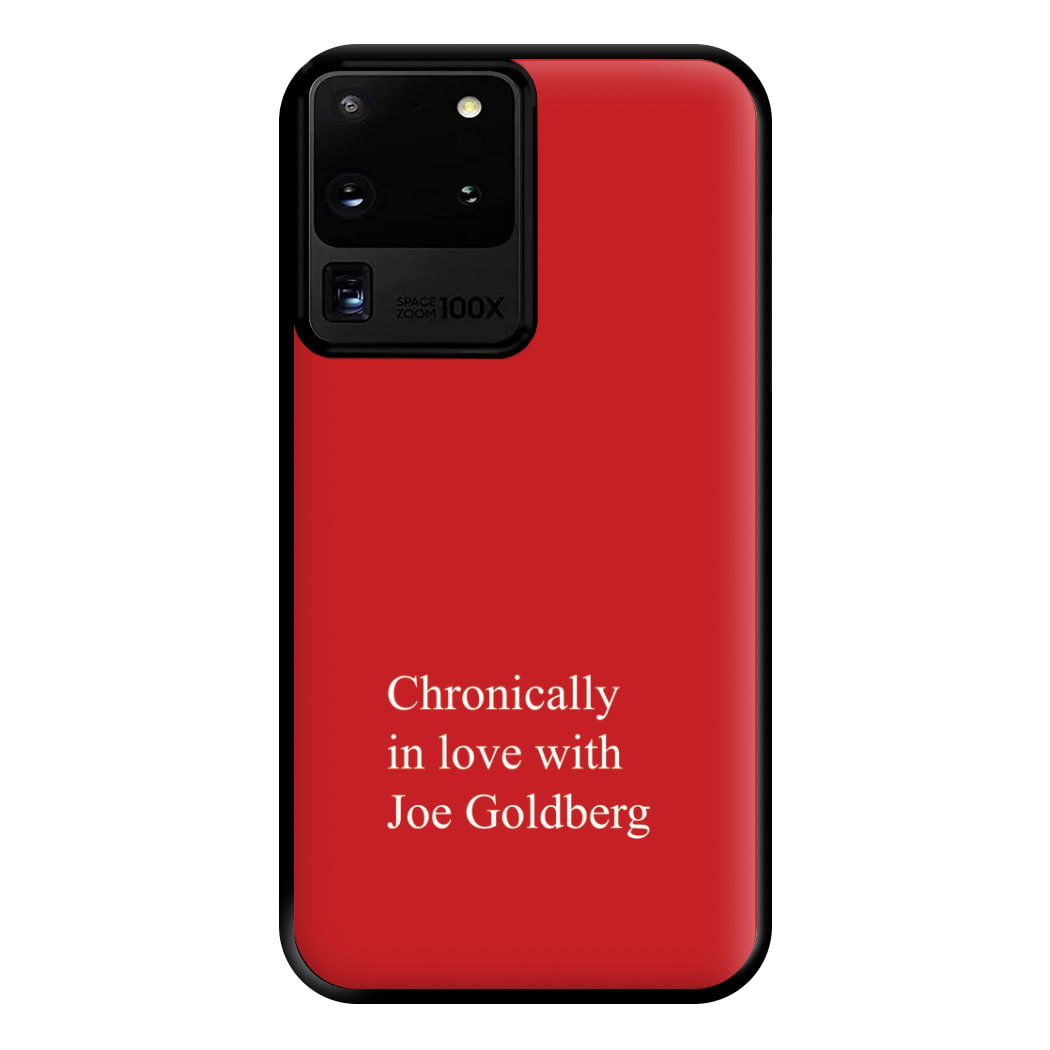 Chronically In Love With Joe Phone Case for Galaxy S20 Ultra