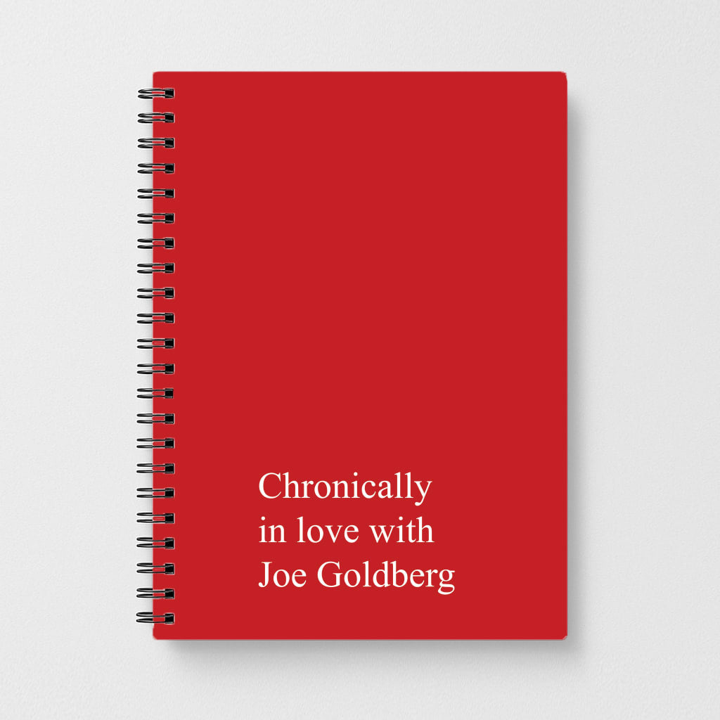 Chronically In Love With Joe Notebook