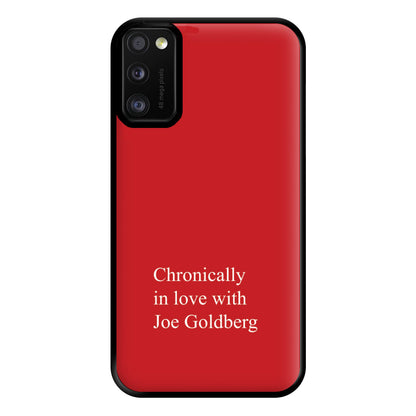 Chronically In Love With Joe Phone Case for Galaxy A41