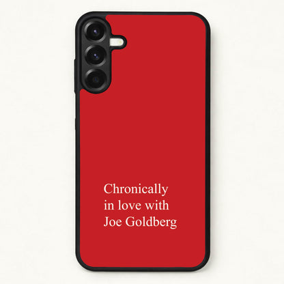 Chronically In Love With Joe Phone Case for Galaxy A37