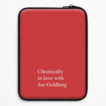 Chronically In Love With Joe Universal Laptop Sleeve