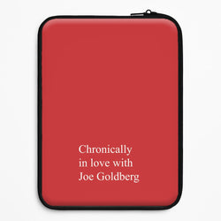 Chronically In Love With Joe Universal Laptop Sleeve