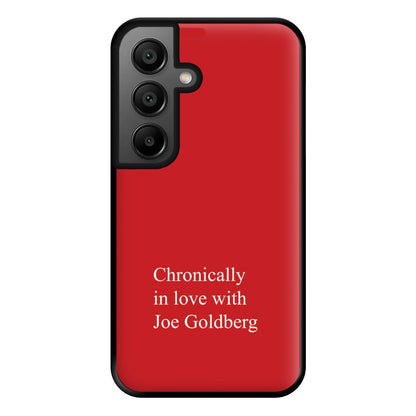 Chronically In Love With Joe Phone Case for Galaxy A56
