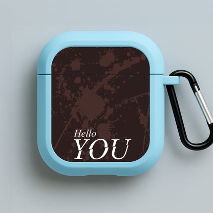Hello You Blue AirPods Case