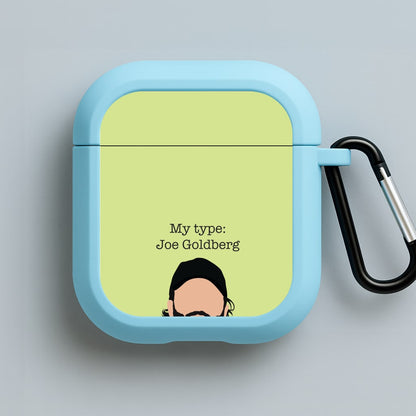 My Type: Joe Blue AirPods Case