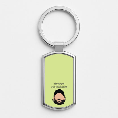 My Type: Joe Silver Keyring