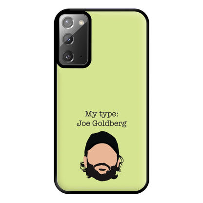 My Type: Joe Phone Case for Galaxy Note 20 Ultra