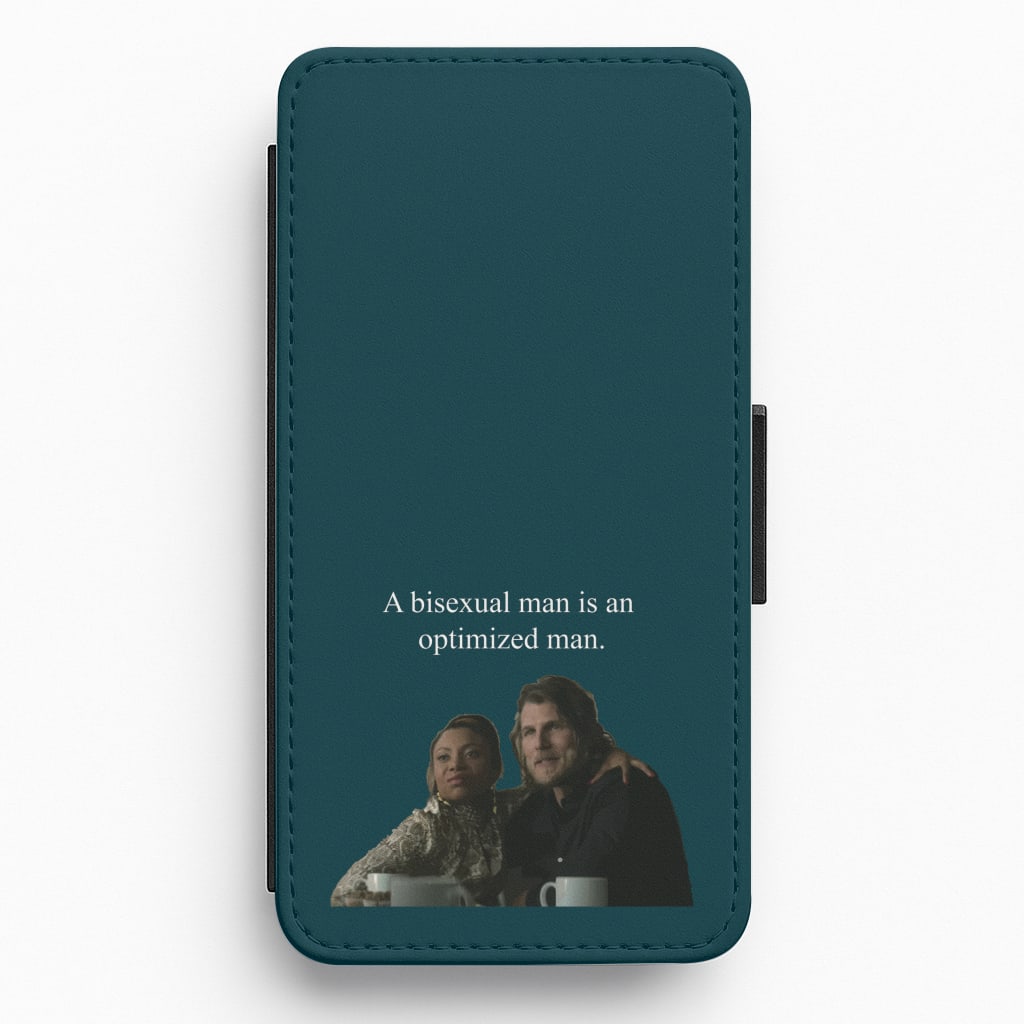 A Bisexual Man Flip / Wallet Phone Case