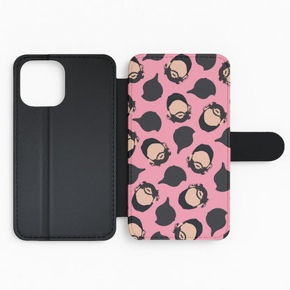 Joe And Hats Pattern Flip Phone Case