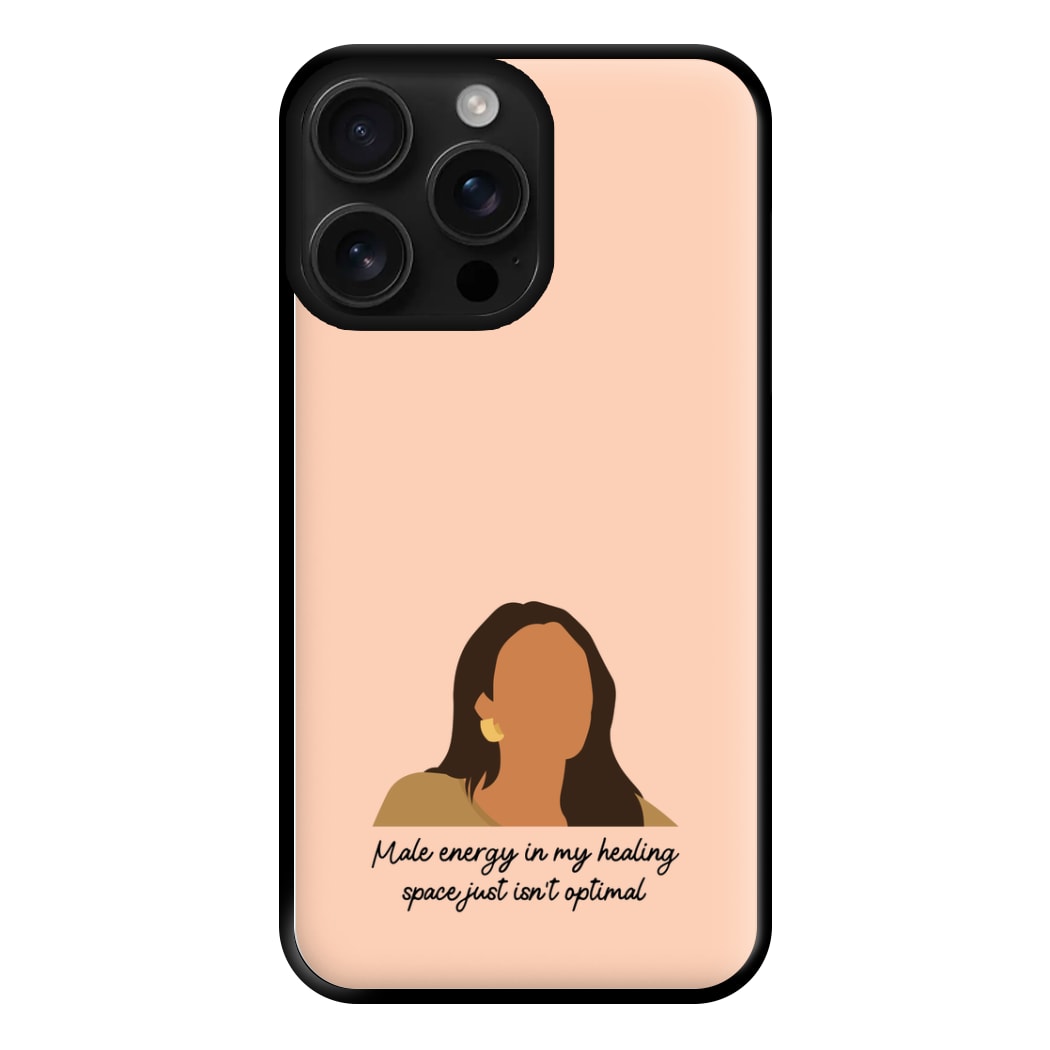 Male Energy Phone Case for iPhone 16 Pro Max