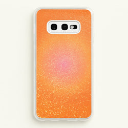 Orange Shimmer  Phone Case - Galaxy S10e