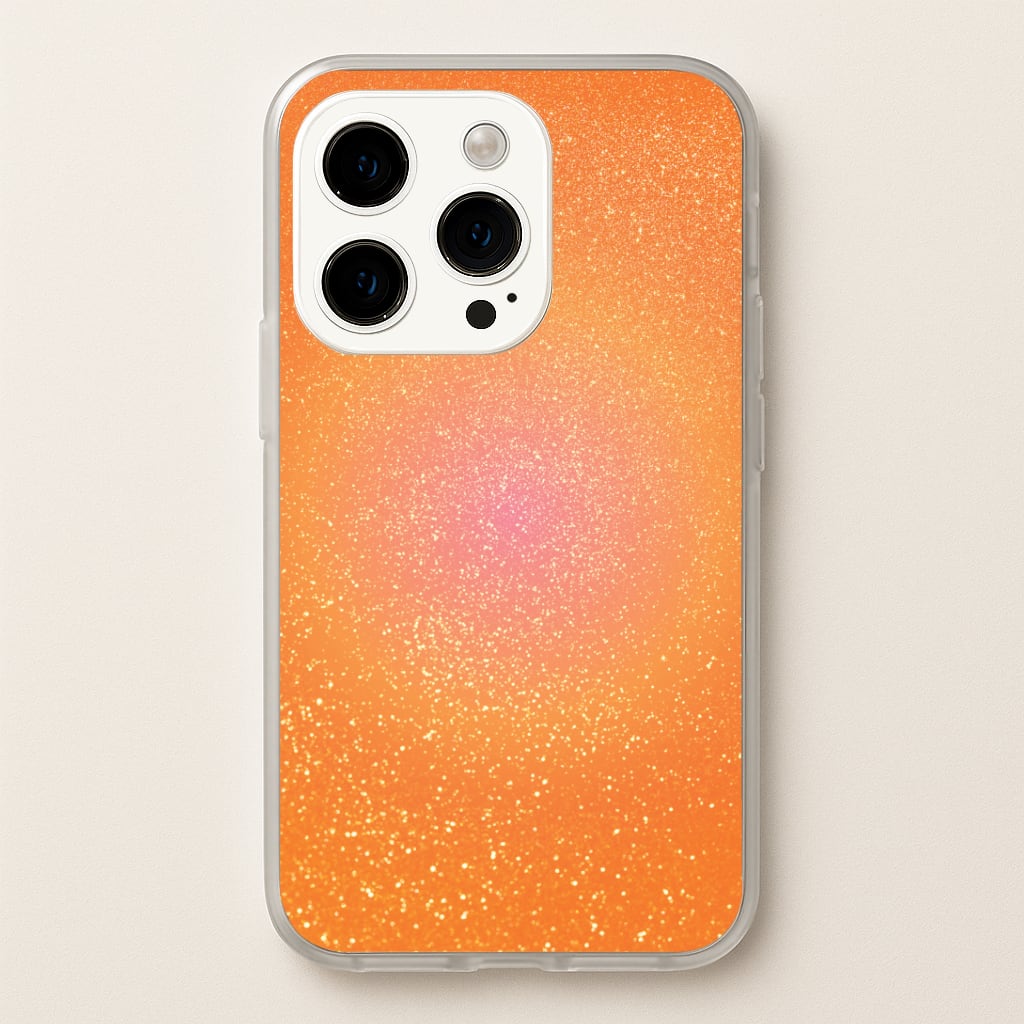 Orange Shimmer  Phone Case - iPhone 15 Pro Max