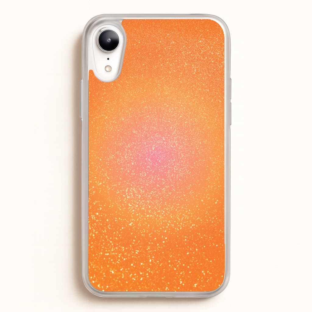 Orange Shimmer  Phone Case - iPhone XR
