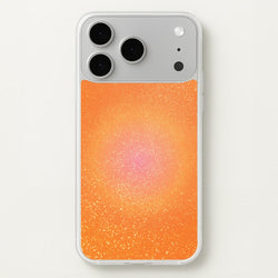 Orange Shimmer  Phone Case - iPhone 17 Pro