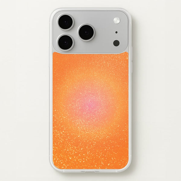 Orange Shimmer  Phone Case - iPhone 17 Pro