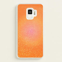 Orange Shimmer  Phone Case - Galaxy S9