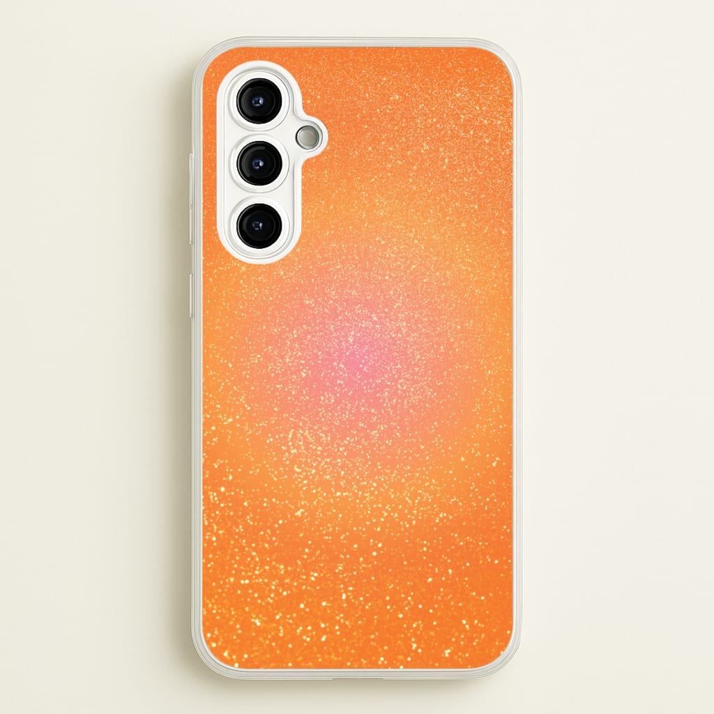 Orange Shimmer  Phone Case - Galaxy A54