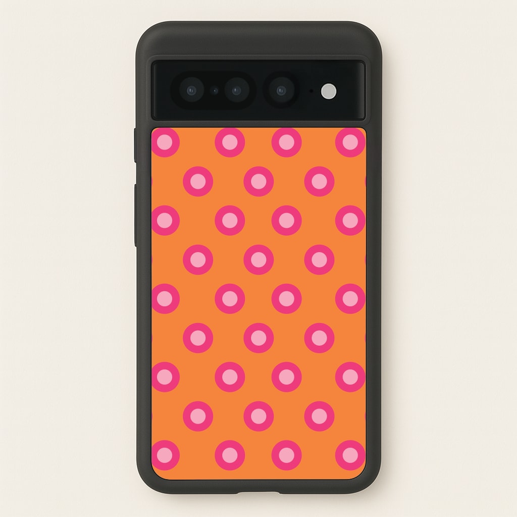 Sun Kissed Polka Phone Case - Google Pixel 7 Pro