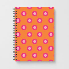 Sun Kissed Polka Notebook