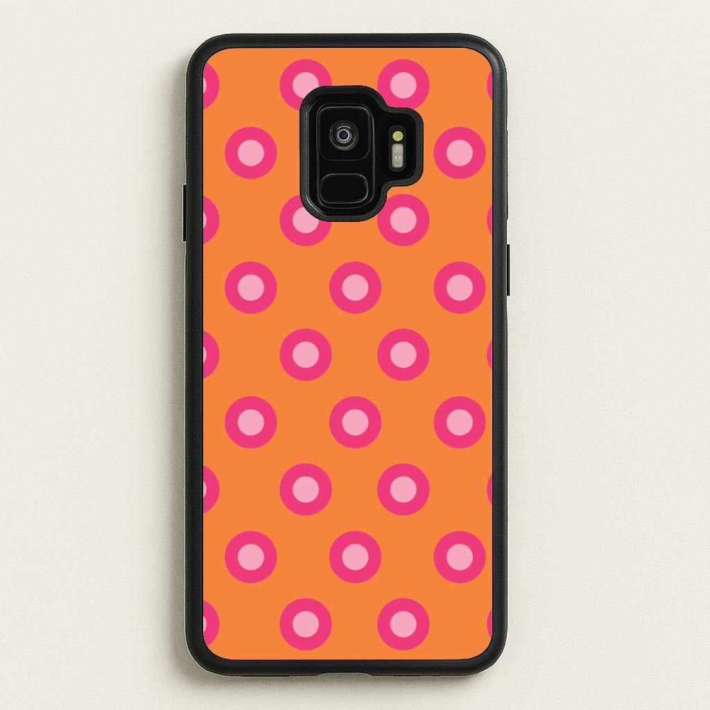 Sun Kissed Polka Phone Case - Galaxy S9
