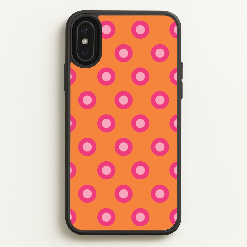 Sun Kissed Polka Phone Case - iPhone XS Max