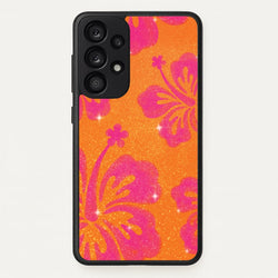 Shimmer Hibiscus Phone Case - Galaxy A33