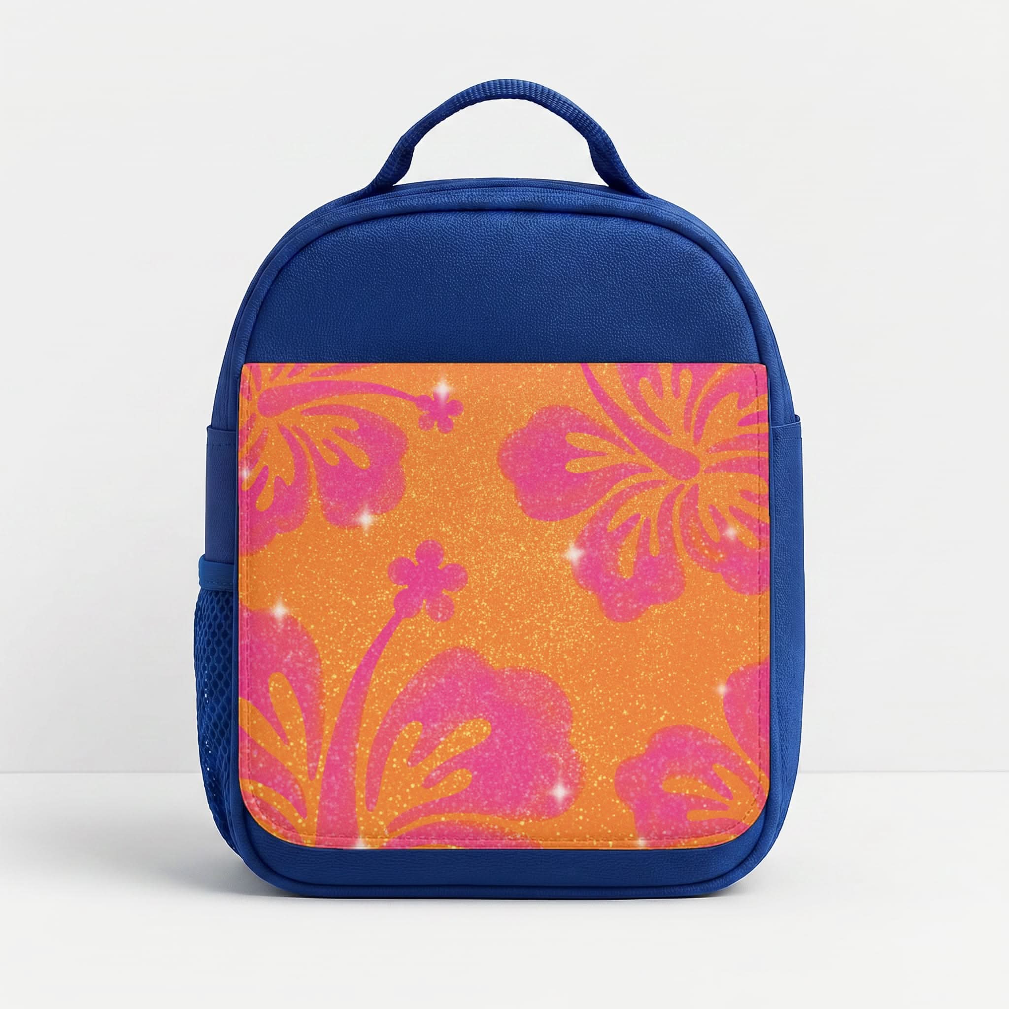 Shimmer Hibiscus Lunchbox - Blue