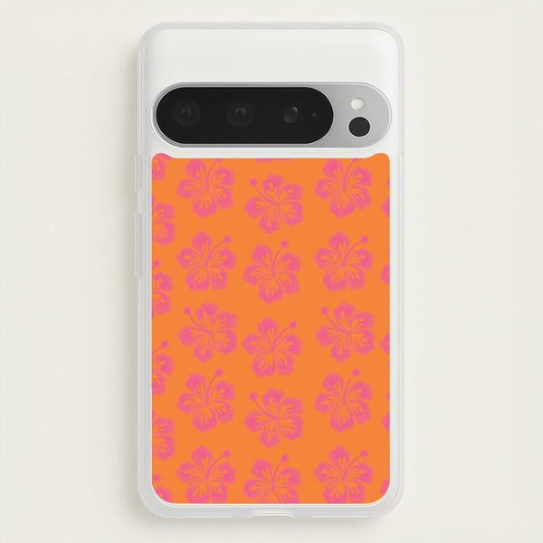 Hibiscus Heatwave Phone Case - Google Pixel 9 Pro XL