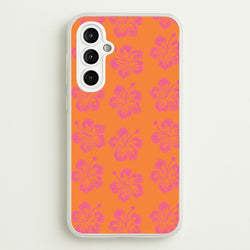 Hibiscus Heatwave Phone Case - Galaxy A14
