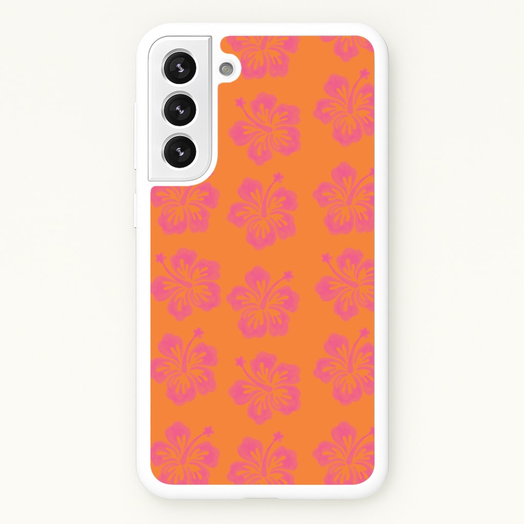 Hibiscus Heatwave Phone Case - Galaxy S22 Plus