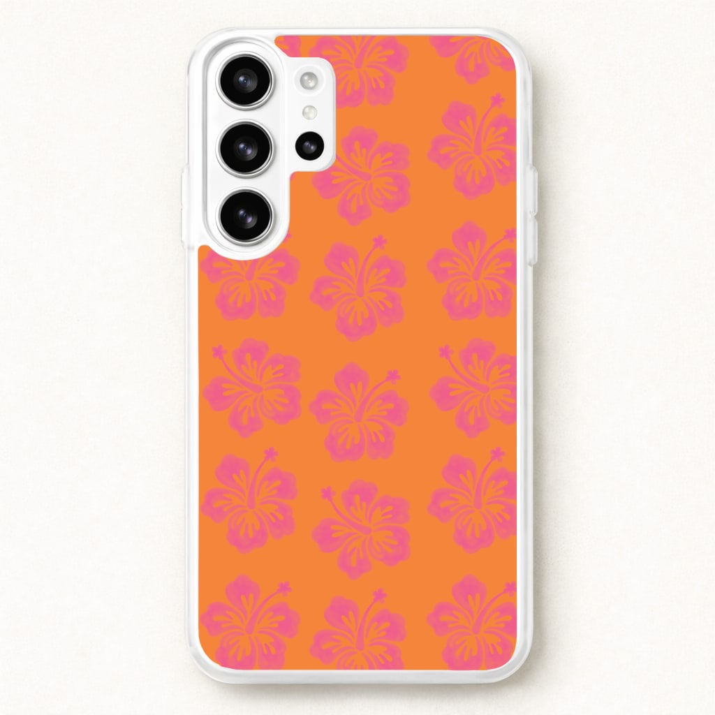 Hibiscus Heatwave Phone Case - Galaxy S26 Ultra